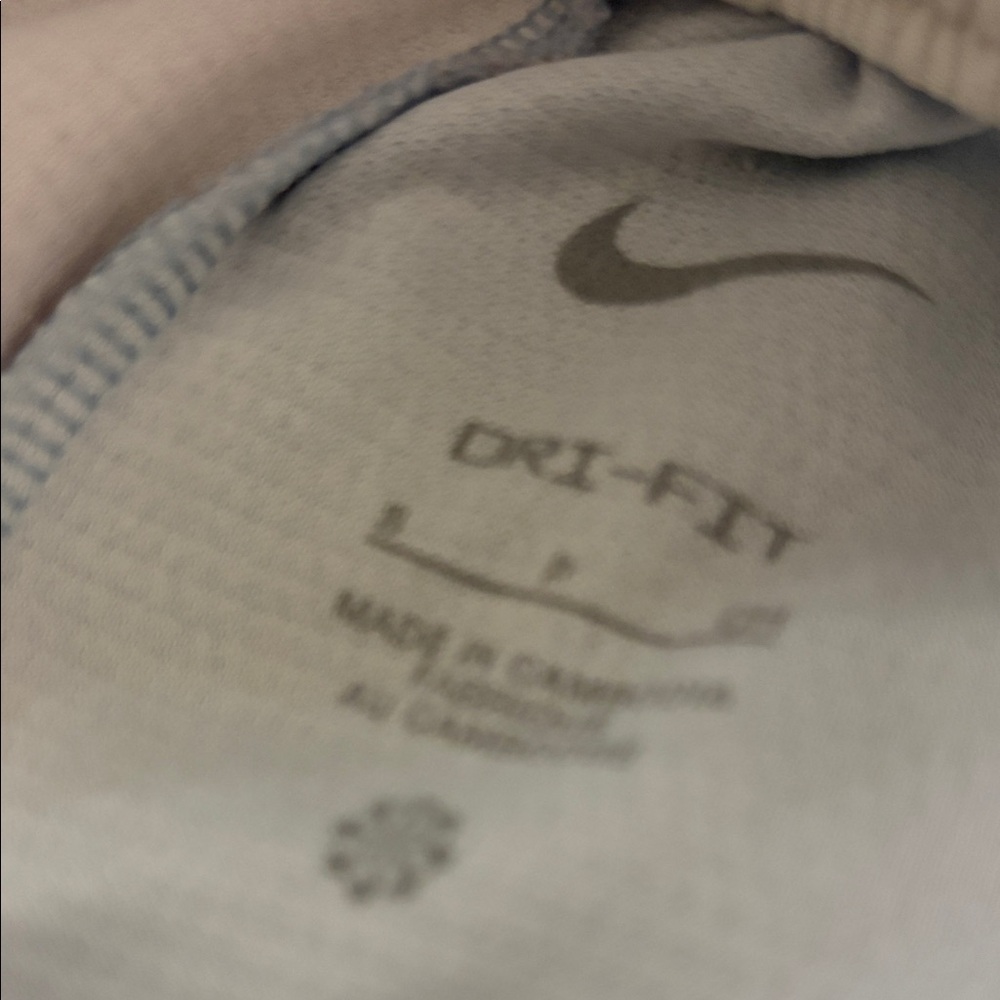 Nike Men's Athletic Shorts - Pink and Light Blue - Picture 2 of 4